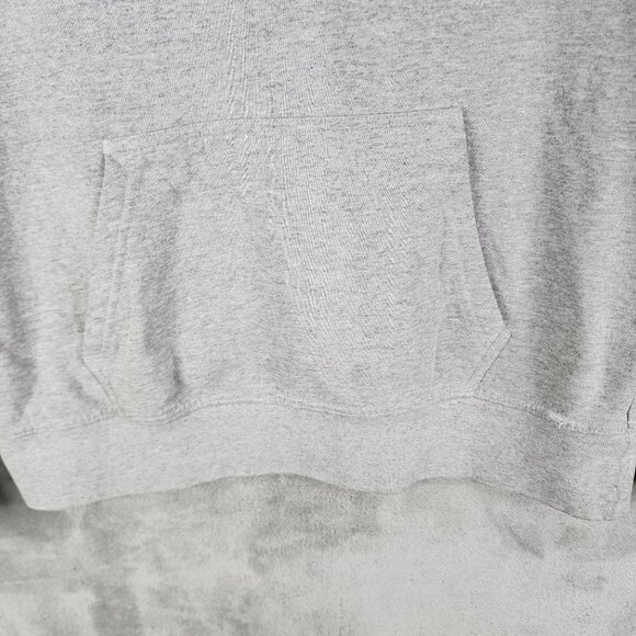 Mens Grey The North Face Hoodie Sweatshirt Drawstring Long Sleeve Size M - Picture 3 of 13